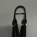 Adjustable Glasses Strap, Anti-Slip Sunglasses Strap for Sports, No Tail Glasses Holder Cord, with Steel Wire Cable Eyewear Retainer (3 Pcs, Black)