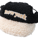 Dog Baseball Cap, Cat Fall Warm Hat  Pet Caps for Kittens & Puppies, Sun Protection & Decorative Embroidered Hats (Black, Small)