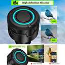 WiFi Telescope Camera Eyepiece,WiFi Electronic Eyepiece Support 5MP 4K Video/Camera Recording Via App,Telescope Microscope Accessories for Astrophotography,Birds Watching