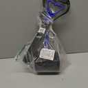 PPOGOO Non-Breakable Pooper Scooper for Dogs and Cats with Long Handle High Strength Material and Durable Spring for Easy Grass and Gravel Pick Up (Dark Blue)