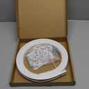 Flexible Ceiling Curtain Track, 9.84FT (3m) Curtain Track Ceiling Mount with Smooth Rollers, Sliding Curtain Track System for Window, RV, Door, White