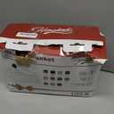 Homemate Electric Blanket Heated Throw - 50x60 Ultra Soft Cozy Flannel Heating Blanket with 10 Fast Heat Levels 8 Hours Auto Off Over-Heated Protection ETL Certification Keep Warm in Home Office (Red-black)