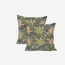 2 PCs Pillow Covers Vintage Botanical Pillow Covers, Size 18x18