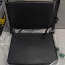 Baker's Friend Panini Press Electric Griddle, Panini Grill Press Sandwich Maker Press, Grilled Cheese Maker, Sandwichera Electrical, Browning Control, Non Stick Surfaces, 4-Slices, Stainless Steel