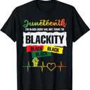 Juneteenth Blackity Black African June 19th Men Women Kids T-Shirt
