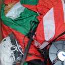 Thuodo 11 FT Long Christmas Inflatables Train with Santa Claus Reindeer Snowman Outdoor Decorations Blow Up Yard with Built-in LEDs for Lawn Garden Holiday Indoor Party Decor