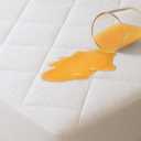 100% Waterproof Queen Mattress Protector - 360 Pad Protection Against Spills, Stains & Accidents for Parents & Pet Owners - Noiseless & Cooling Quilted Top (White)