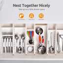 Measuring Cups : U-Taste 18/8 Stainless Steel Measuring Cups and Spoons Set of 10 Piece, Upgraded Thickness Handle (Multicolors)