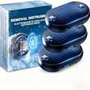 Electromagnetic Snow Melter, Car Interference Antifreeze Device, Antifreeze Electromagnetic Car Snow Removal Device, Anti Freeze Device for Cars, Defroster for Car Windshield, Antifreeze Device (3pcs)