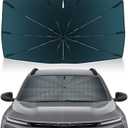 Autorder Windshield Sun Shade Umbrella for 2014-2018 Mazda3 Accessories,Upgraded Ice Crystal Material,Easy Setup Umbrella Sunshade for Car Windshield,100% Sun Blocking