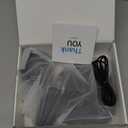 3 in 1 Wireless Charging Station for Apple Magsafe Charger Stand, Magnetic Wireless Charger Station for iPhone 17 Air 16 15 14 13 12 Series, Apple Watch Series 1-10, AirPods with LED and Adapter (black)