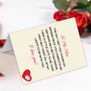 3 x Valentines Day Card for Husband Boyfriend, Valentines Day Gifts for Him