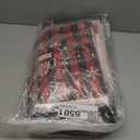 11 Pcs Christmas Plaid Kitchen Mats Oven Mitts Kitchen Towels and Pot Holders Set Christmas Floor Mats Red and Black Rugs Let It Snow Decorations for Home Cooking Party Gift