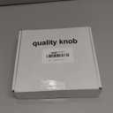 AMI PARTS WB03X24818 Gas Stove Knob Replacement for GE,100% Stainless Steel Stove Replacement Knobs PS11729081 AP5989029,Compatible with ge Stove Knob (Not Universal)