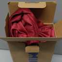 MIULEE Pack of 2 Velvet Soft Solid Decorative Throw Pillow Covers Christmas Burgundy Pillowcases for Sofa Bedroom Couch Car,18x18 Inch Wine Red