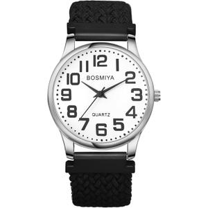 Avaner Women's Elastic Wrist Watches: Analog Quartz Stretch Braided Band Watch for Women Ladies