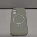 Miracase Magnetic for iPhone 17 Case, Compatible with MagSafe, Integrated Silicone Camera Control Cover, 3.0mm Thicken Shockproof Drop Protection Phone Case for 17,Patina Green