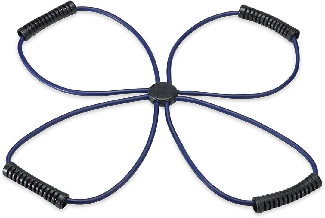Gaiam Pilates Coreplus Reformer Resistance Band Kit - Home Fitness Equipment for Total Body Workout - Helps to Target Muscles, Tone, and Build Resistance - Comfort Grips (Includes Digital Workout)