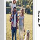 Americanflat 11x17 Picture Frame with Polished Plexiglass - Soho Collection - Gallery Style Deep Molding Picture Frames for Wall Display - White