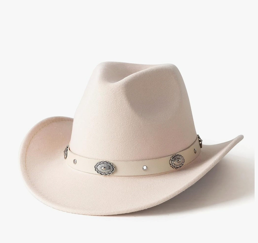 Lisianthus Cowboy Cowgirl Hats for Women & Men Felt Western Outdoor Hat Wide Brim