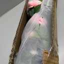 Kiko Artificial Flower Rose Tree -35" (90cm) Tall 19 Heads Fake Floor Flower with Plastic Pot for Office, Living Room, Dinner Room, Shopping mall, and Home Decoration for Indoors