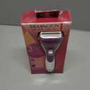 Remington Smooth & Silky Electric Shaver for Women, 3-Blade Battery Operated Foil Shaver and Bikini Trimmer, Shave Wet or Dry