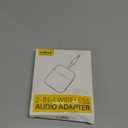 Nulaxy Air in-Flight Bluetooth Wireless Audio Transmitter Receiver for up to 2 AirPods & Wireless Headphones, Bluetooth Adapter for All 3.5mm Jacks on Airplanes, Gym Equipment, TVs & Gaming Consoles