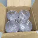 Iced Coffee Cups With Lids and Straws 8 Pcs, 16 OZ Unbreakable Glasses Drinking Set,Clear Plastic Cups Reusable Iced Coffee Tumbler with Lid and Straw, To Go Coffee Cups Dishwasher Safe