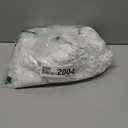 Plush Christmas Tree Skirts, 36 inches Luxury White Faux Fur Xmas Tree Base Cover Mat with Silver Snowflakes Pattern for Xmas New Year Home Party Decorations(White Silver,90CM)