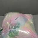 Pink Rainbow Fluffy Comforter Set Twin - 3 Pcs Faux Fur Plush Shaggy Bedding Set for Girls - Warm Tie Dye Furry Fuzzy Kids Bed Set (Rainbow, Twin)