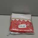 CCINEE 12pcs Red Felt Christmas Stockings 15" Party Favors Stockings for Xmas Decoration (7" Openning)