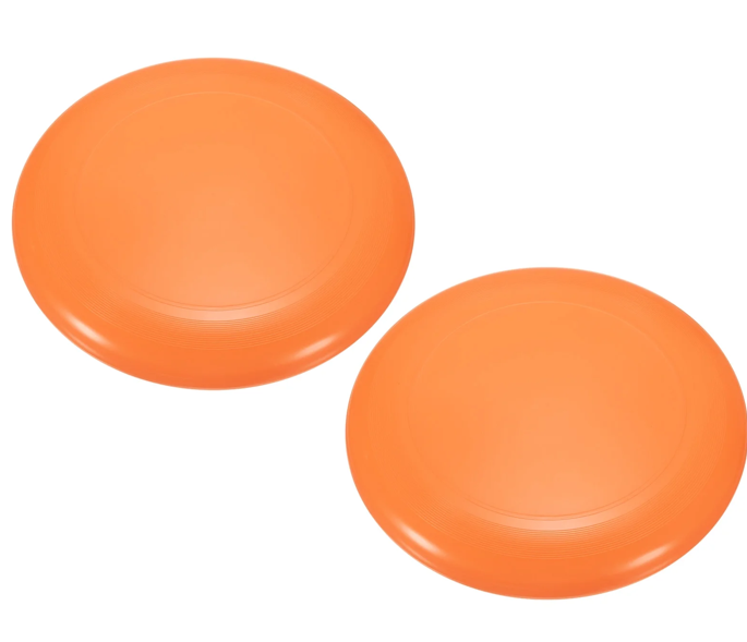 Unique Bargains Flying Disc 9 Inch 65 Gram Sport Training Disk, Orange, 4 Pack
