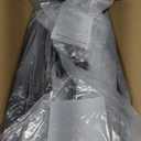 Plush Modern Accent Chair Set of 2 or Single Comfy Chair for Bedroom  Ergonomic Lounge Chair with Stylish Upholstery, Space-Saving Design & Easy Assembly White