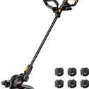 HEINPRO Cordless String Trimmer Compatible with Dewalt 20V MAX Battery, 12-Inch Electric Weed Wacker, Auto Line Feed, Weed Eater Battery Powered Grass Trimmer, w/ 6 Line Spools, Black(Tool Only)