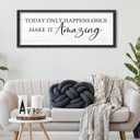 AuraPeak Inspirational Quotes Office Wall Decor, Black, 40"×15"