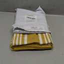 5-Pack Large Cotton Kitchen Towels 20"x28"  Mustard Yellow Dish Towels for Drying Dishes, Cleaning, Baking, Cooking  Quick-Dry, Lint-Free, Machine Washable Tea Towels for Kitchen Use