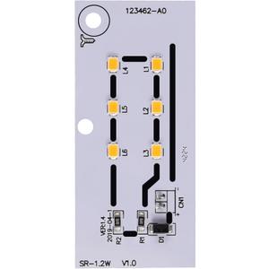 Ciuouient 5304517872 Microwave LED Light Compatible with Frigidaire CPBM3077RFC/FGBM19WNVDA,Electrolux EMOW1911ASA,IKEA 462166(Replace# AP6809088,PS12585761)LED Light Color: Yellow Light