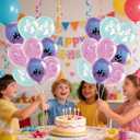 2 x Music themed Birthday Ballons DecorationsMovies Themed Birthday Party SuppliesFans Birthday Party grad Prom Baloons