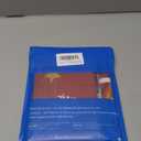 Artscope Let It Snow Snowmen Christmas House Flag 28x40 Inch Double Sided, Seasonal Outdoor Winter Xmas Flag for Yard Farmhouse Holiday Decoration-Red