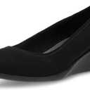 Anne Klein Women's Wisher Wedge Pump (8, Black)