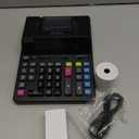 CATIGA 12 Digit Thermal Printing Calculator with Tape Print Out, Ink Free Adding Machine, 5X Faster Quite at 8.0 LPS, Extra Large Display, Tax Calculation with Clock and Calendar, SP2401