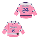 24 Youth Legend Sport Shirt,Miss You Snakeskin Hip Hop Kid Ice Hockey Jersey, Size Large