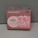 Momcozy Larger Breast Therapy Packs, Hot and Cold Breast Pads with 2 Soft Covers, Breastfeeding Essentials, Postpartum Recovery, 2 Pack, Pink