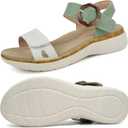 ORTOREX Women Orthotic Arch Support Sandals Comfortable Walking Sandals