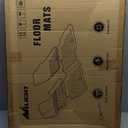 Nilight Floor Mats for Rivian R1S 2022 2023 2024 2025 (7 Seats Only) All Weather Custom Fit Heavy Duty Floor Liners