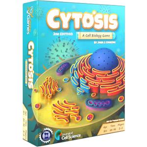 Cytosis: A Cell Biology Board Game | A Science Accurate Strategy Board Game About Building Proteins, Carbohydrates, Enzymes, Organelles, & Membranes | Fun Science Games for Adults & Family Game Night
