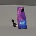 LC-dolida Sleep Headphones Bluetooth Headband Sleeping Wireless Headband Headphones with Thin HD Stereo Speakers Perfect for Side Sleepers, Sport, Yoga, Travel (Purple Starry)