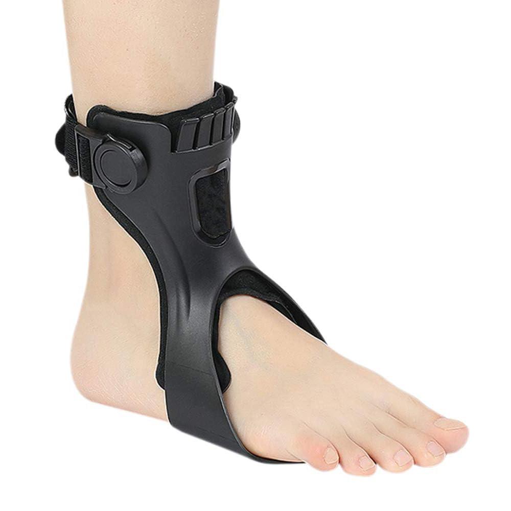AFO Foot Drop Brace AFO Brace Drop Foot Orthosis for Hemiplegia Stroke Varus Foot Drop Improve Walking Gait, Effective Relieve Pain for Walking with Shoes, Lightweight & Invisible (Large, Right foot)