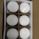 Candle Charisma White Pillar Candles Bulk Pack of 6  (3x4 Inch) Long-Lasting 70-Hour Burn, Dripless & Smokeless  Perfect for Hassle-Free Decor at Weddings, Fall Table Centerpieces & Special Events