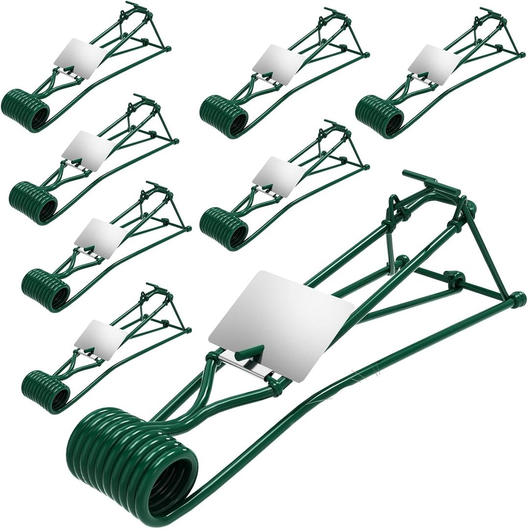 8 Pack Gopher Trap, Mole Traps for Outdoor, Reusable & Easy Set Vole Trap, Weather Resistant Ground Mole Killer for Lawn, Garden, Farm Yard Protection